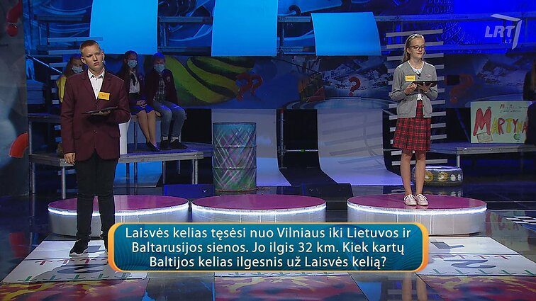 Lietuvos tūkstantmečio vaikai. Kiek kartų Baltijos kelias ilgesnis už Laisvės kelią?