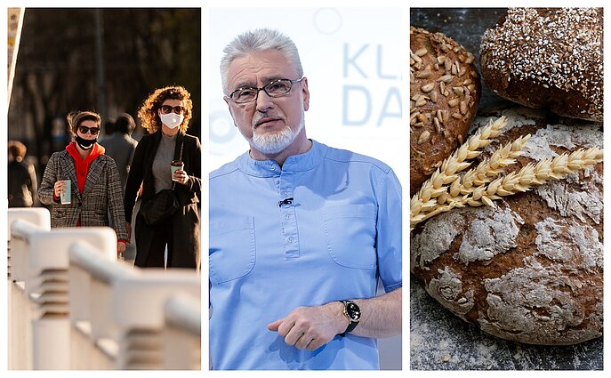 Klauskite daktaro. Netikėtos vietos, kuriose galima užsikrėsti COVID-19, ir būdai, padėsiantys sugrįžti prie glitimo vartojimo