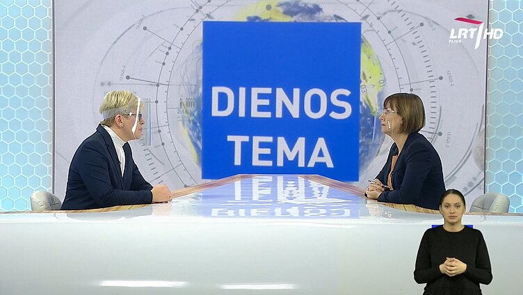 Dienos tema. Šimonytė ministrų portfelių neįsikibtų: svarbiau – kompetencijos ir sklandus Vyriausybės darbas (su vertimu į gestų k.)