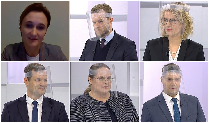 LRT forumas. Būsimoji dauguma sutaria: politikai turi atsakyti, bet ne valdyti pandemiją