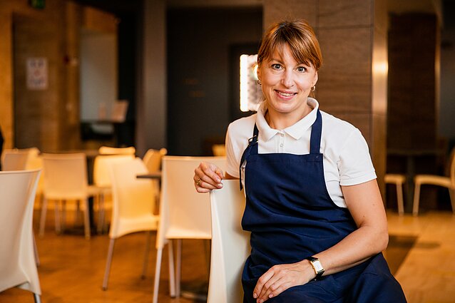 Kavinė „Čeburekinė“, savininkė Irena Malyško