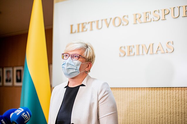 Šimonytė tikisi, kad ministrų kandidatūros paaiškės iki Seimui pradedant dirbti