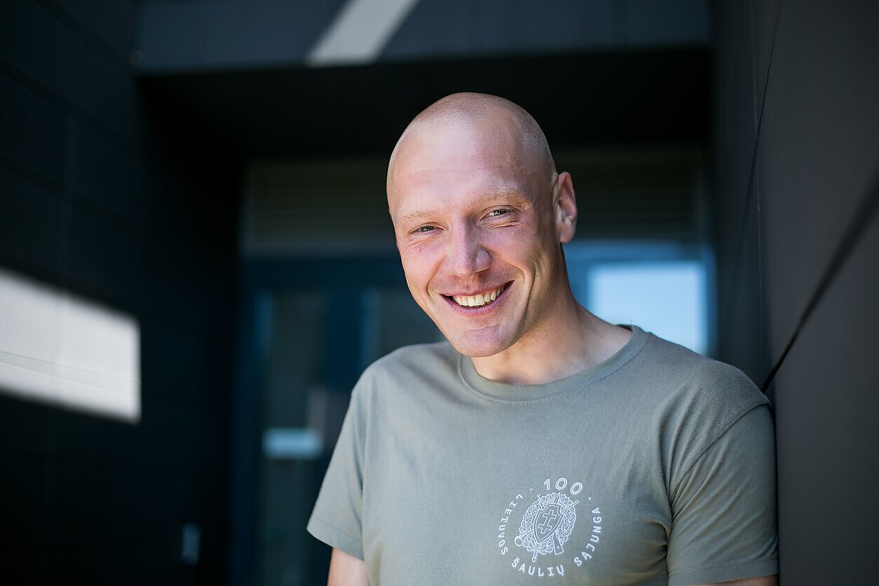 J. Stacevičiaus / LRT nuotr., Laimės dieta.Paraolimpietis Danas Sodaitis ir receptai, padedantys atsistoti ant kojų ir imti sportuoti
