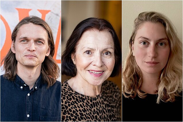 Karolis Kaupinis, Eglė Gabrėnaitė, Marija Kavtaradzė
