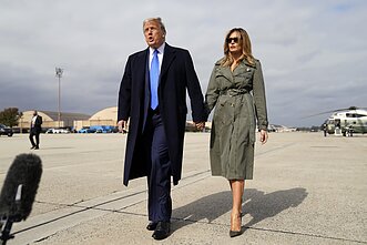 Donaldas Trumpas ir Melania Trump Donaldas Trumpas ir Melania Trump