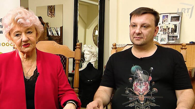 Lenkų teatro Lietuvoje veidas – mama ir sūnus Lilia ir Edward Kiejzik