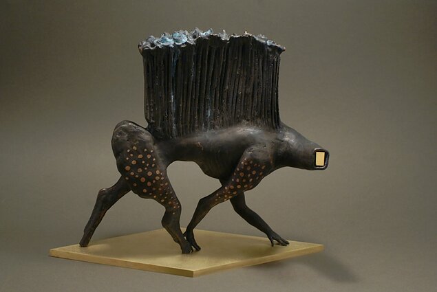 Kūrybos kontekstai. Pažintis su Aurelija Šimkute ir Gediminu Endriekumi – skulptorių duetas mini pažinties 20-metį