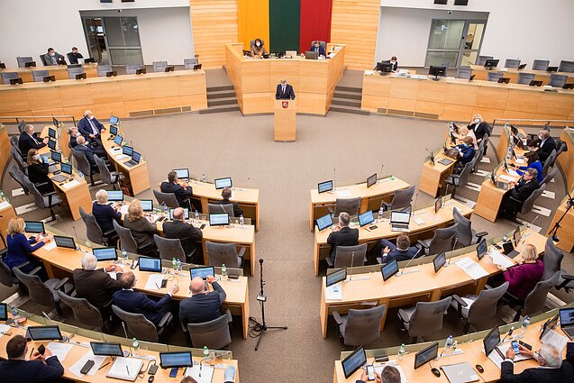 Žinios. Rytoj darbą pradės naujos kadencijos Seimas
