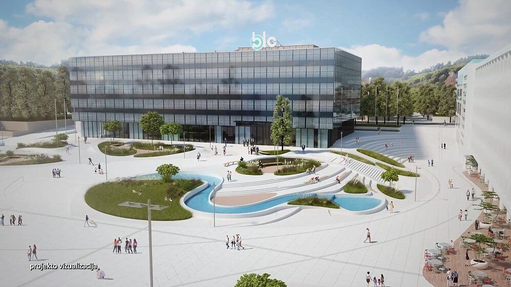 Vienybės aikštės projekto vizualizacija 