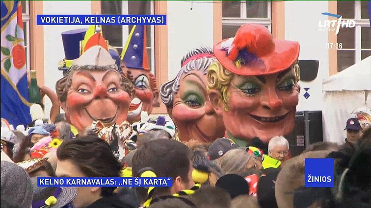 Žinios. Kelno merė atšaukė kasmetinį karnavalą, bet entuziastai viruso nepaisys privačiose šventėse