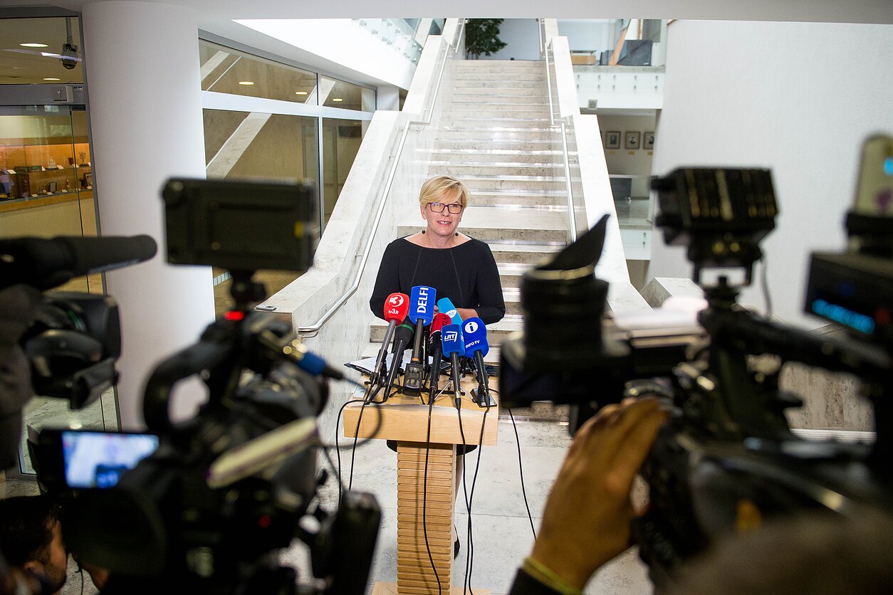 PM candidate Ingrida Šimonytė PM candidate Ingrida Šimonytė