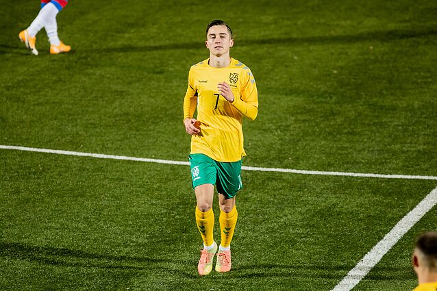 Sportas. Orai. Toliau nepralaiminti Lietuvos futbolo rinktinė įveikė Farerų salas