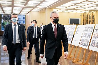 Lithuanian President Gitanas Nausėda