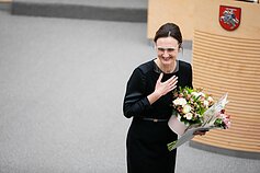 Viktorija Čmilytė-Nielsen išrinkta Seimo pirmininke