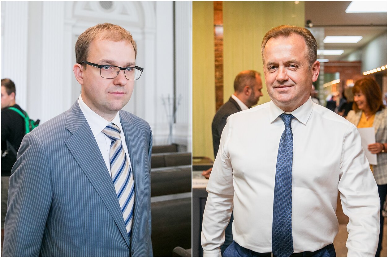 Vytautas Gapšys ir Artūras Skardžius Vytautas Gapšys ir Artūras Skardžius