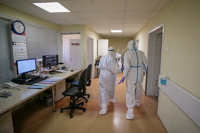 Vilniaus miesto klinikinė ligoninė; Koronavirusas Vilniuje