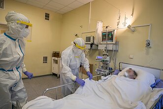 Vilniaus miesto klinikinė ligoninė; Koronavirusas Vilniuje
