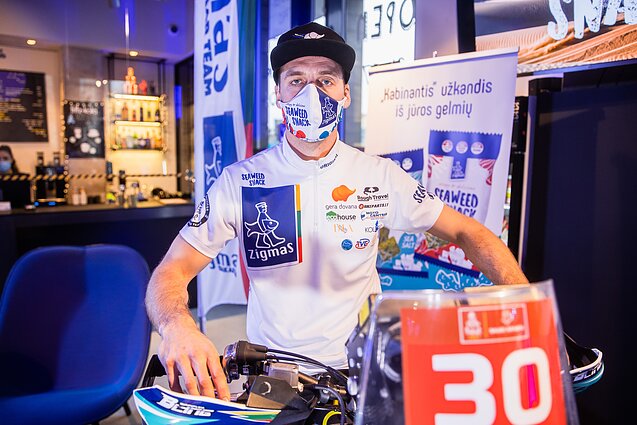 Gelažninkas trasas Lietuvos karjeruose iškeis į treniruočių stovyklą Dubajuje