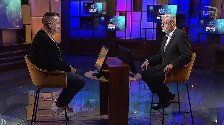 „Kas nori tapti daktaru?“ Kaip viktorinoje seksis save nuo gydytoju nuo liūdesio vadinančiam Dainiui Martinaičiui?