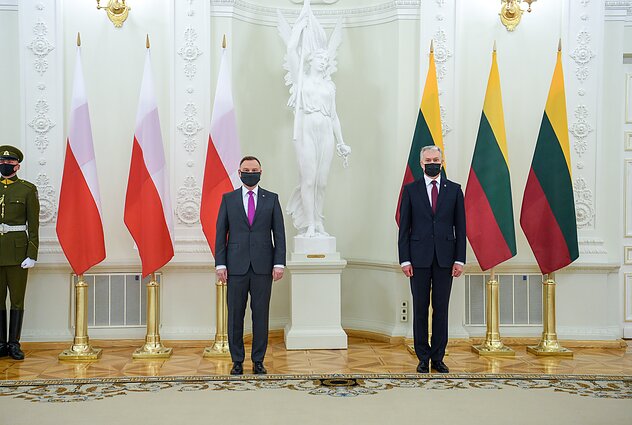 Su Duda susitikęs Nausėda: Lenkijoje mėginama rasti kompromisą tarp valdžios ir visuomenės