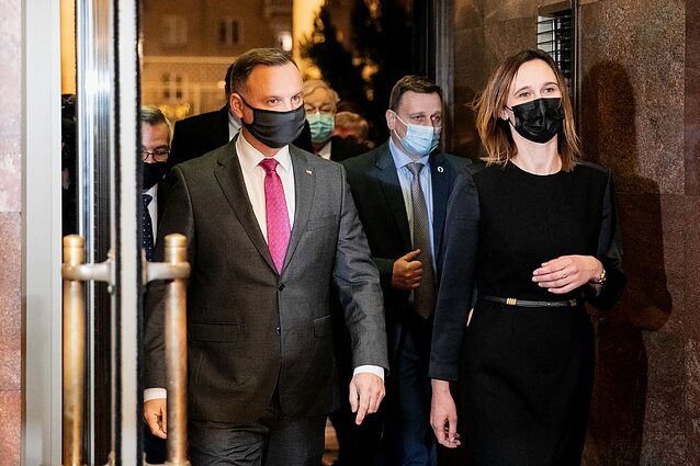 Andrzejus Duda ir Viktorija Čmilytė-Nielsen Andrzejus Duda ir Viktorija Čmilytė-Nielsen