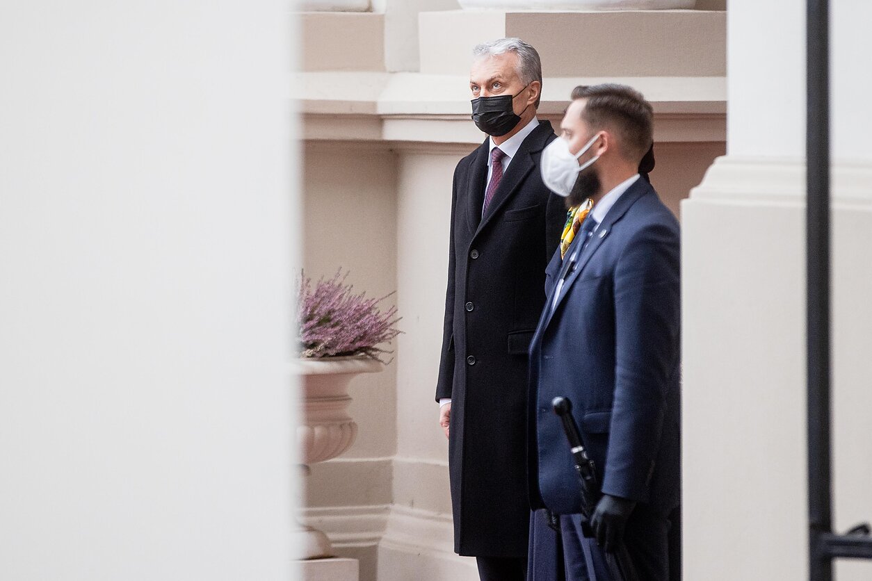 J. Stacevičiaus / LRT nuotr., Susitinka Lietuvos prezidentas Gitanas Nausėda ir Lenkijos prezidentas Andrzejus Duda