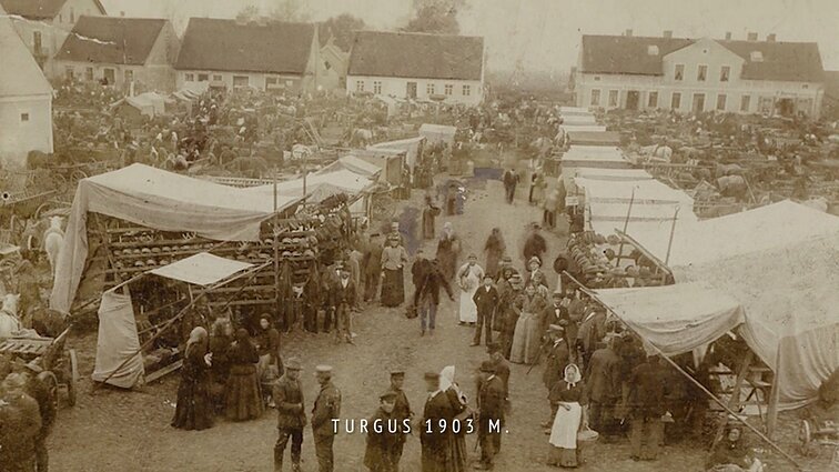 Šilutės turgus 1903 m.