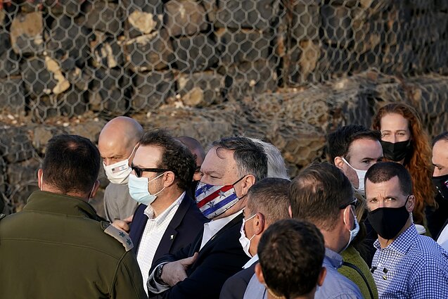Mike'as Pompeo Izraelyje Mike'as Pompeo Izraelyje