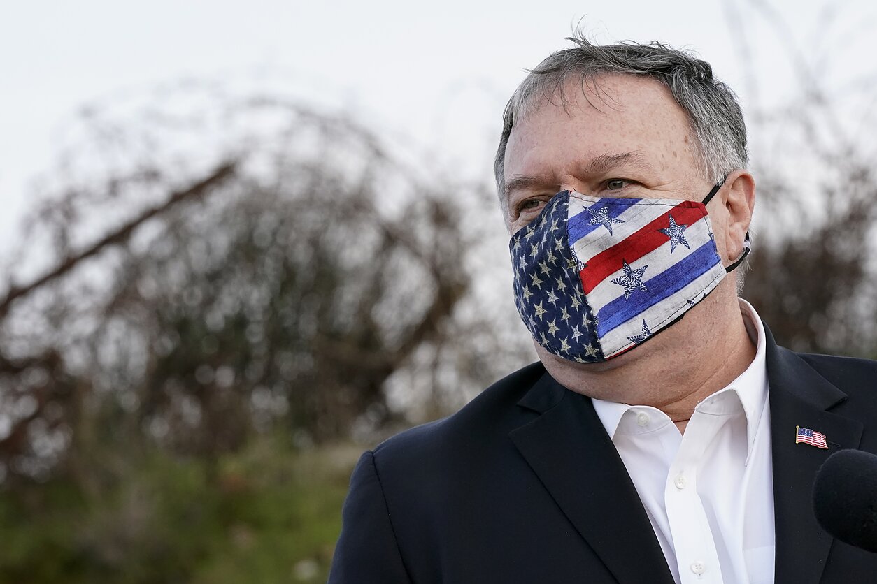 Mike'as Pompeo Izraelyje Mike'as Pompeo Izraelyje