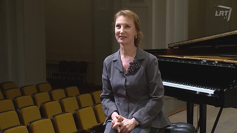 Skambantys pasauliai su Nomeda Kazlaus. Fortepijono virtuozė Mūza Rubackytė II dalis