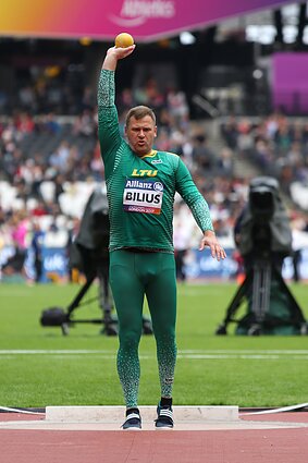 Mindaugas Bilius varžybose 2017 m.