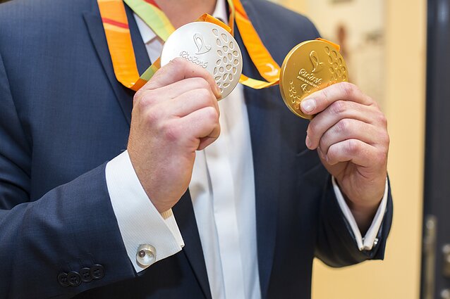 Mindaugas Bilius po triumfo Rio 2016 m.