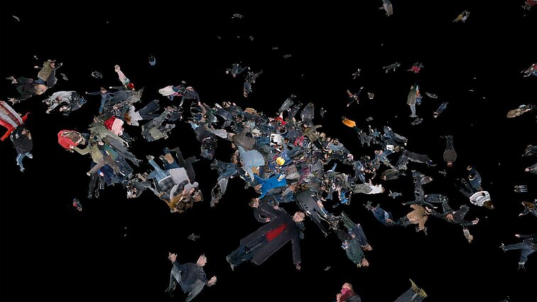 Julijono Urbono kūrinio „Planeta iš žmonių“ vizualizacija