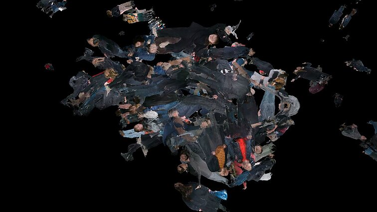 Julijono Urbono kūrinio „Planeta iš žmonių“ vizualizacija