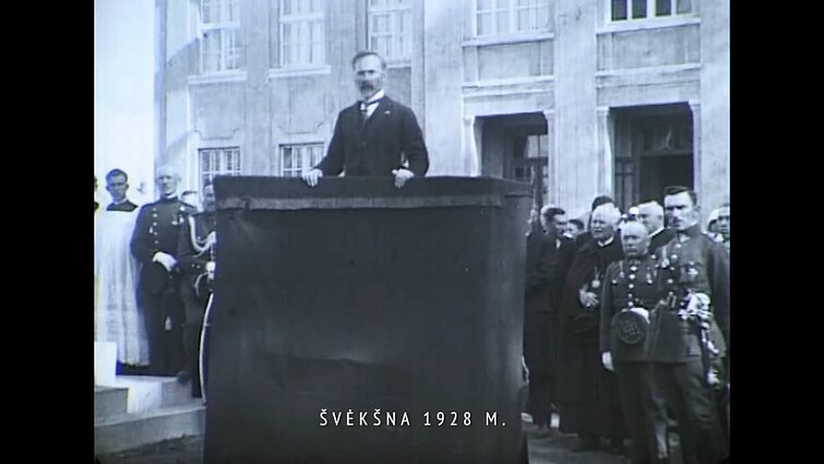Švėkšna 1928 metais