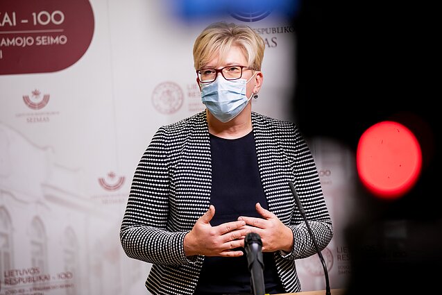 Žinios. Parlamentarai spręs, ar pritarti Šimonytės kandidatūrai į premjerus