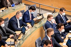 Seimas svarsto I. Šimonytės kandidatūrą į premjerus.