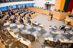 Seimas svarsto I. Šimonytės kandidatūrą į premjerus.