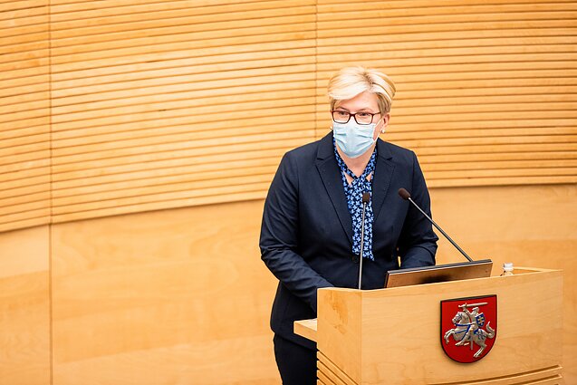 Seimas sprendžia dėl I. Šimonytės kandidatūros į premjerus