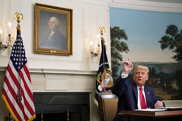 Žinios. JAV vis garsiau kalbama apie antrąja apkaltą Trumpui: šis atkerta, kad kova tik prasideda