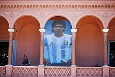 Diego Maradona palydėtas į paskutinę kelionę Buenos Airėse
