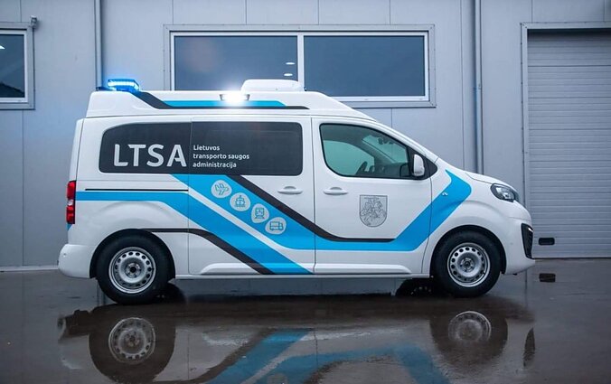 Lietuvos transporto saugos administracijos automobilis Lietuvos transporto saugos administracijos automobilis