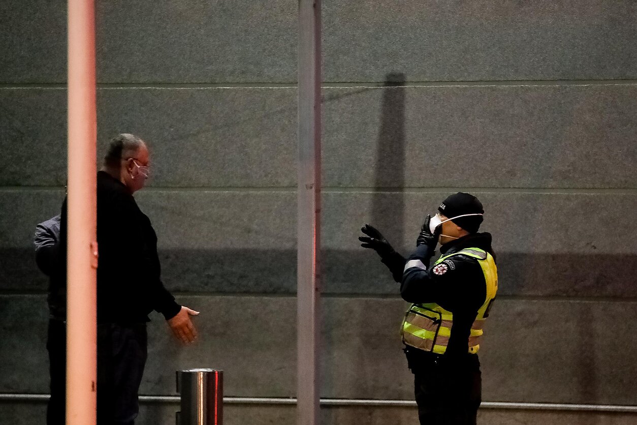 D. Umbraso  / LRT nuotr., Į priverstinį karantiną viešbutyje atgabenti žmonės