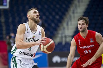 Europos čempionato atranka: Lietuva – Danija