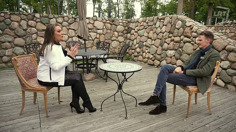 Skambantys pasauliai su Nomeda Kazlaus. Tenoras Ian Bostridge I d.