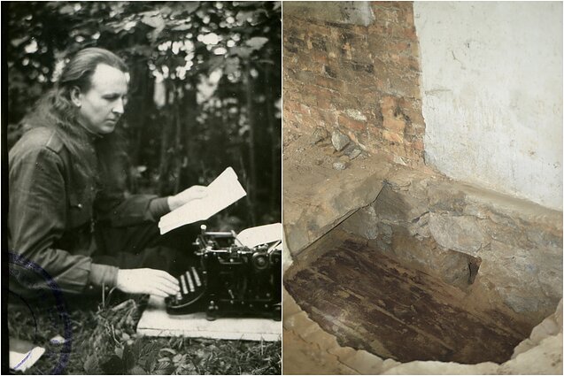 Antanas Kraujelis-Siaubūnas and the hideout