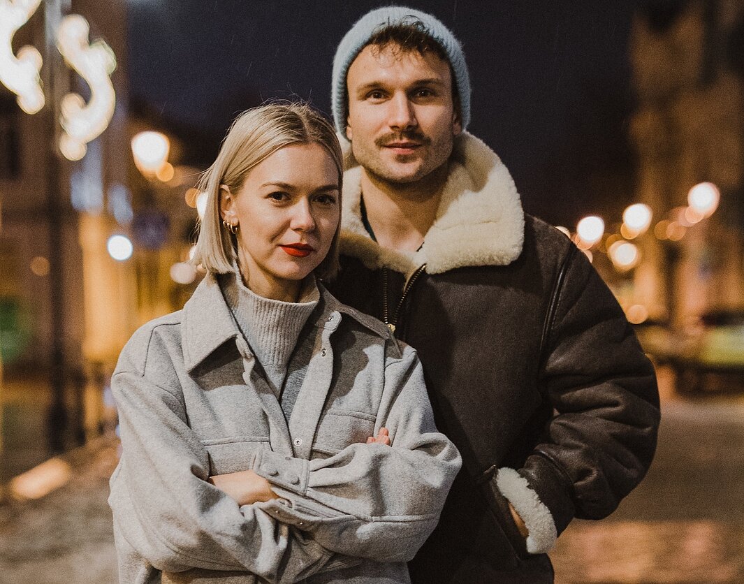 Monika Linkytė, Vaidas Baumila