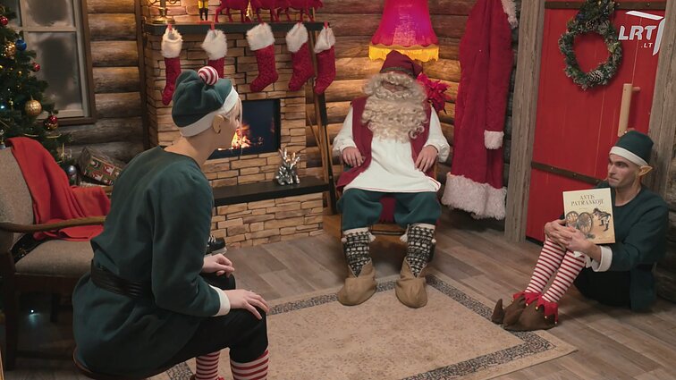 Kalėdos karantine. Kalėdų Seneliui liūdna 2 s.