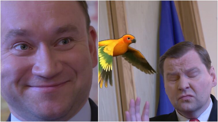 Dviračio žinios. Skvernelis apie kibernetinę papūgą už 1,6 milijono eurų: tiek įžūlumo net aš neturiu