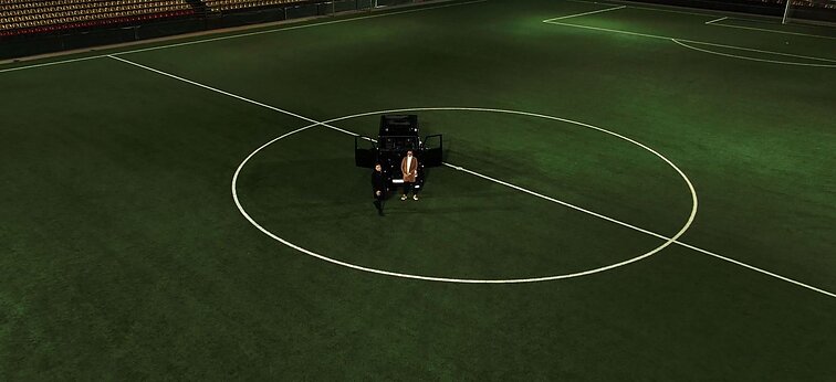 Kadras iš Aleknos ir Soliario vaizdo klipo